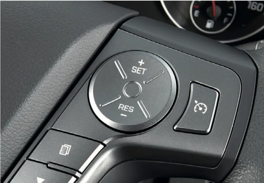 Cruise control buttons
